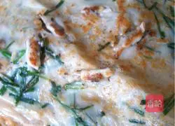 Illustration of how to make razor clam pancakes 7