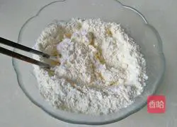 Illustration of how to make sauce-flavored pancakes 1