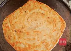 Illustration of how to make green onion pancake 18