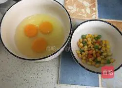 Double omelette roll Illustration of how to do it 1