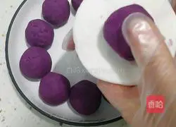 Purple sweet potato glutinous rice cake recipe 5