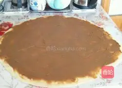 Illustration of how to make sesame shortbread 3