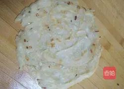 Scallion cakes Illustration of how to do it 10