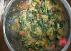 Corn Carrot Cake Recipe Illustration 8