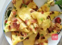 Illustration of how to make egg pancakes 10