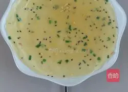 Sesame Egg Pancake Recipe Illustration 3