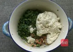 Illustration of how to make toon tofu patties 4