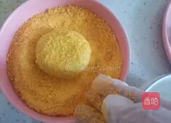 Pumpkin Glutinous Rice Cake Recipe Illustration 8