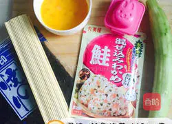 Illustration of how to make sushi rolls 1