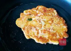 Tomato Banana Egg Pancake Recipe Illustration 9