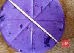 Purple potato cake recipe 6