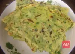 Illustration of how to make chive cake 8