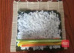 Illustration of homemade delicious sushi 3