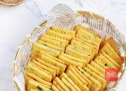 Illustration of how to make green onion soda cake 13