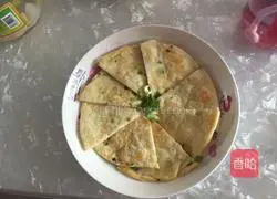 Illustration of home-style scallion pancakes 6