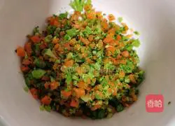 Vegetable oatmeal breakfast cake (Kuaishou Energy Breakfast) Recipe Illustration 5