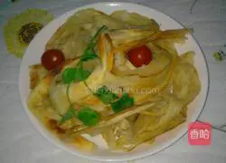 Illustration of how to make hand-shredded biscuits 14