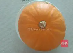 Illustration of how to make colorful pumpkin cakes 1