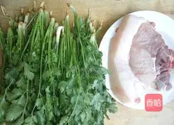 Illustration of how to make cilantro meatloaf 2