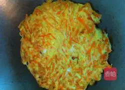 Carrot Egg Pancake Recipe Illustration 4
