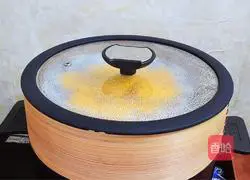 Milk Pumpkin Rice Ball Cake Recipe Illustration 3