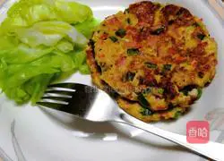 Illustration of how to make pan-fried bean cake 6