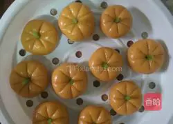 Illustration of how to make steamed pumpkin cake 8