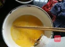 Illustration of breakfast cumin egg pancake 2