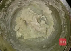 Illustration of how to make bean paste and crab cakes 5