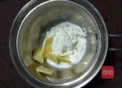 Illustration of how to make 6-inch version of light cheesecake 2