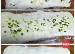 Illustration of how to make fermented scallion pancake 7