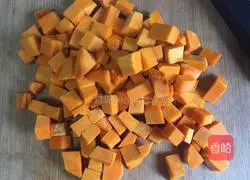 Pumpkin glutinous rice and sesame cake recipe 2