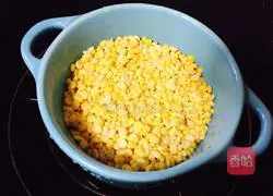 Illustration of how to make mung bean cake 2
