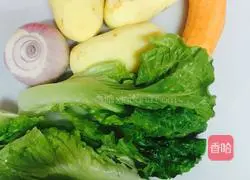 Illustration of how to make pastoral potato cake 2