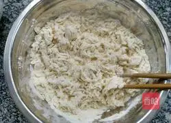 Illustration of how to make green onion cake 2