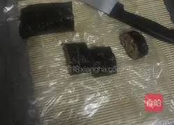 Illustration of how to make sushi 5