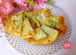 Crispy scallion pancake...Illustration of the gorgeous transformation of dumpling skin 11