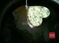 Illustration of how to make love cake 8