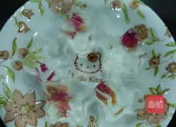 Illustration of making homemade Shuixinxuan cake 7