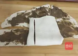 Illustration of how to make sesame paste dough cake 5