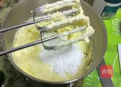 Snow Illustration of how to make 8-inch milk cheese cake 8