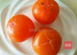 Illustration of how to make Zhixiang persimmon cake 1
