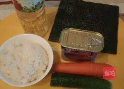 Illustration of home-cooked sushi 1