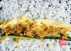 Illustration of how to make original sushi 7