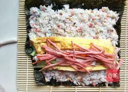 Colorful Orleans sushi roll recipe 10