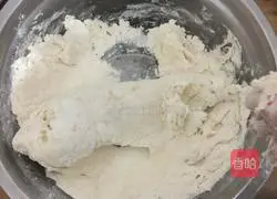 Illustration of making sauce-flavored pancake 1