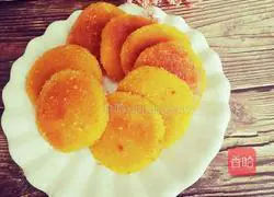 Illustration of how to make snowflake pumpkin cake 10