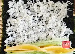 Flower Sushi Illustration of how to do it 9