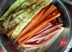 Illustration of how to make original sushi 2