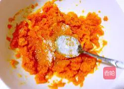 Illustration of making glutinous rice pumpkin cake 5